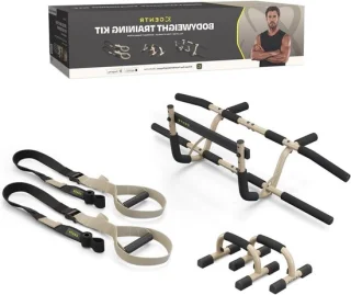 Bodyweight Trainingskit - Krachtset (Beige)