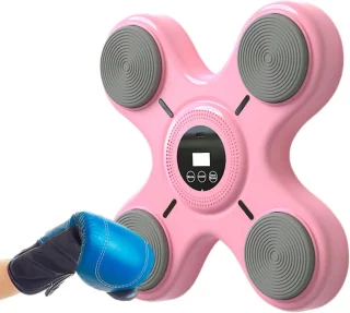 Boksmachine Muziek Wandmontagepad Roze