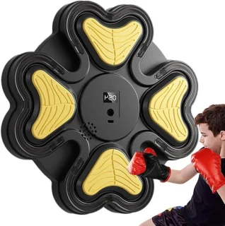 Boksmachine wandmontage - 28 x 28 cm - zwart