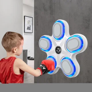 Boksmuziekmachine wandmontage wit