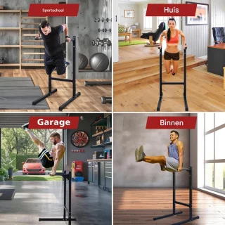BolFlow® Dip Station Zwart