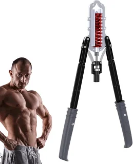 Borst arm trainer - zwart - 61 x 40 cm