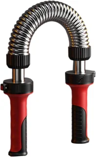 Borst armtrainer spierstang 20-40 kg zwart