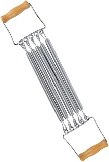 Borstspanner met veersysteem