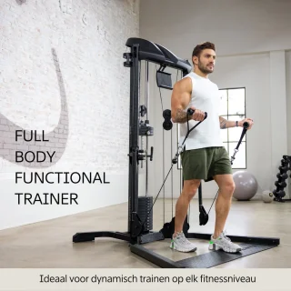 Centr 1 Home Gym Functional Trainer Zwart