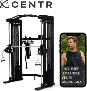 Centr 3 Home Gym Functional Trainer Zwart