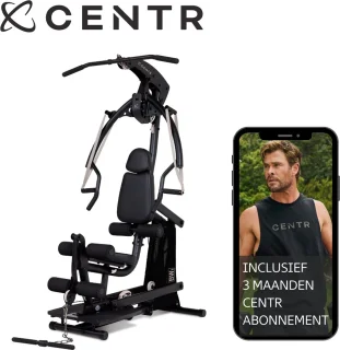 Centr Body Weight Home Gym Krachtstation Mat Zwart