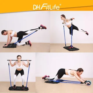 Complete Thuis Workoutset - Opvouwbaar Fitnessapparaat