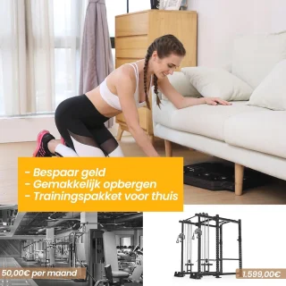 Complete Thuis Workoutset - Opvouwbaar Fitnessapparaat