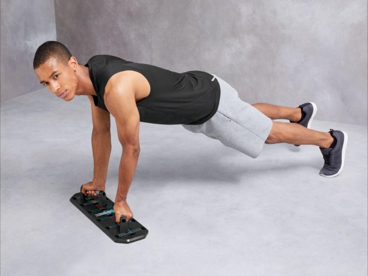 Wat vinden we goed aan de CRIVIT® Push-up Board Multifunctioneel Opdrukbord
