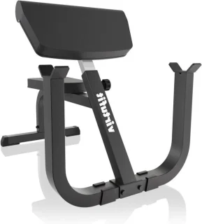 Curl station armtrainer bank 150 x 84 cm zwart