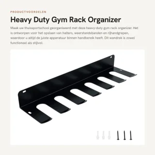 Dailygoods gym rack heavy duty