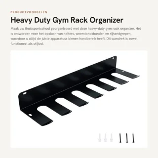 Dailygoods gym rack heavy duty fitnessrek