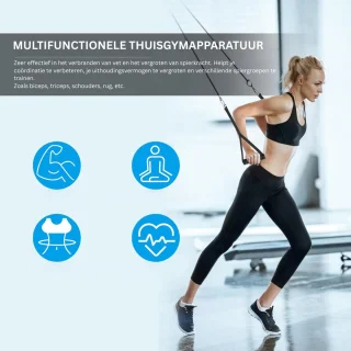DailySupplies® Fitness Kabelsysteem Home Gym