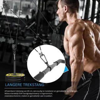 DailySupplies® Fitness Kabelsysteem Home Gym