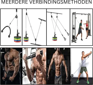 DailySupplies Fitness Kabelsysteem Home Gym