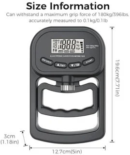 Digitale Handkrachtmeter 180 kg