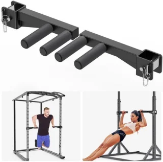 Dip bar bevestiging voor squat rack