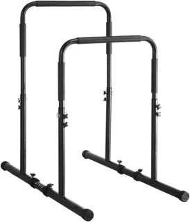 Dip bar fitness station