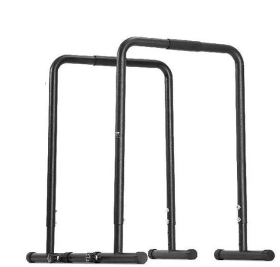 Dip Set Stangen Dip Station Krachtstation Zwart