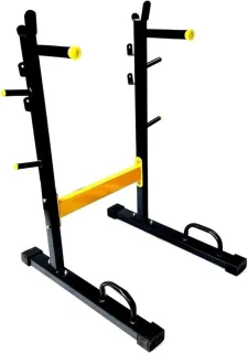 Dip stand fitness station zwart
