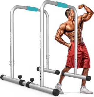 Dip stands parallel bars grijs