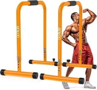 Dip stands parallel bars oranje