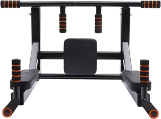 Dip station 95 x 77 cm zwart