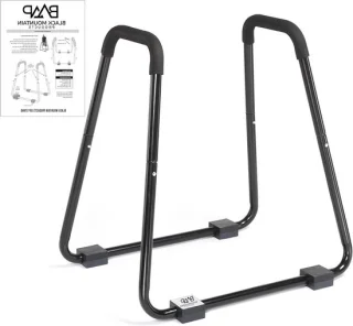 Dip Station - Krachtstation Parallettes - Kracht Training - 3000 Lbs Belastbaar - Niet Gespecificeerd - Zwart