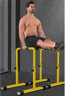 Dip station parallel bars