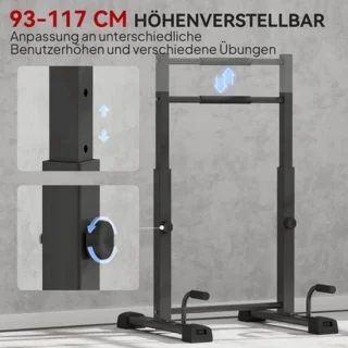 Dipbar verstelbaar 93-117 cm