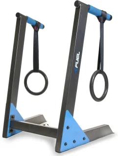Dipstation met ringen – fitnessstation