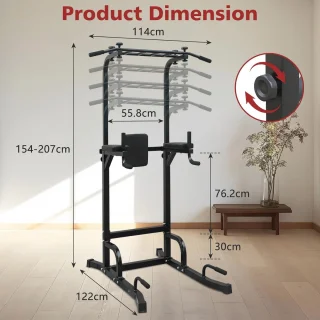 Dipstation - Vrijstaand fitnessapparaat