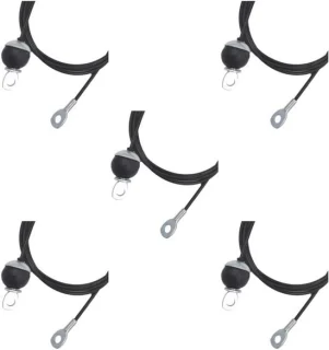 DIY kabel katrolsysteem 2.3m