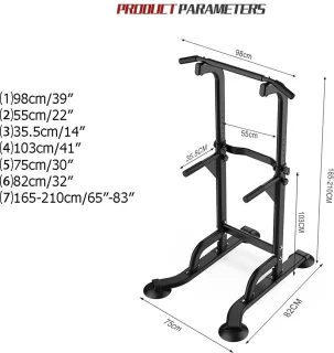 Domifit Power Tower Pull Up Station