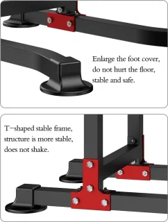 EASY_BIG Power Tower Dip Station Pull Up Bar