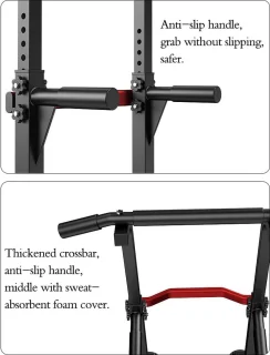 EASY_BIG Power Tower Dip Station Pull Up Bar