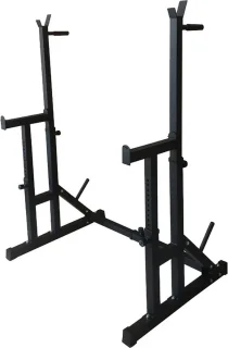 FIBILA Squat Rack Power Rack Haltersteunen Zwart