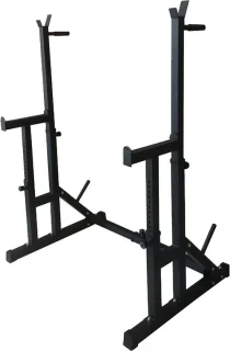 FIBILA Squat Rack Power Rack Haltersteunen Zwart