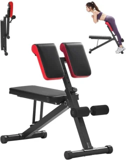 Fitness Bank - krachtstation - verstelbaar en inklapbaar