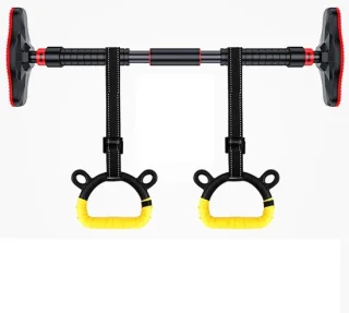 Fitness bar - chin-up bar - 65-145 cm - zwart