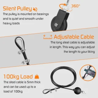 Fitness Kabel Onderarmtrainer