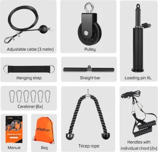 Fitness Kabel Onderarmtrainer