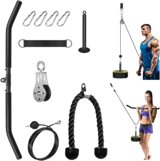Fitness kabel systeem home gym set