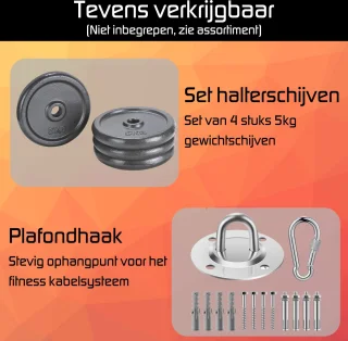 Fitness Kabelsysteem Krachtstation Thuisgebruik
