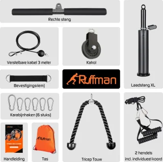 Fitness Kabelsysteem Krachtstation Thuisgebruik