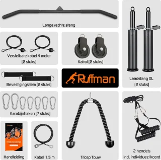 Fitness Kabelsysteem XXL - Krachtstation Met Katrol