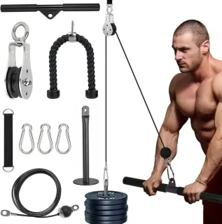 Fitness Kabeltrek Katrolsysteem Latzug Set
