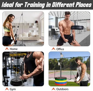 Fitness Kabeltrek Katrolsysteem Latzug Set