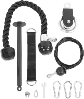 Fitness katrol systeem zwart